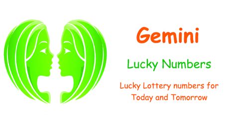 gemini lucky pick 4 numbers for today and tomorrow|Gemini (Mithun Rashi) Lucky Lottery Numbers .